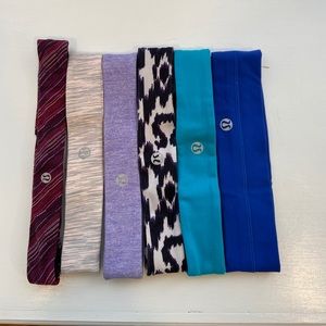 Set of 6 athletic headbands!!